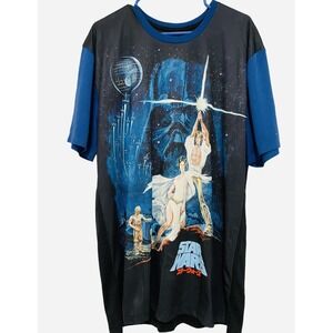 Star Wars Shirt Rare JAPANESE Men PLUS SIZE XXL Fifth Sun Retro Limited Edition